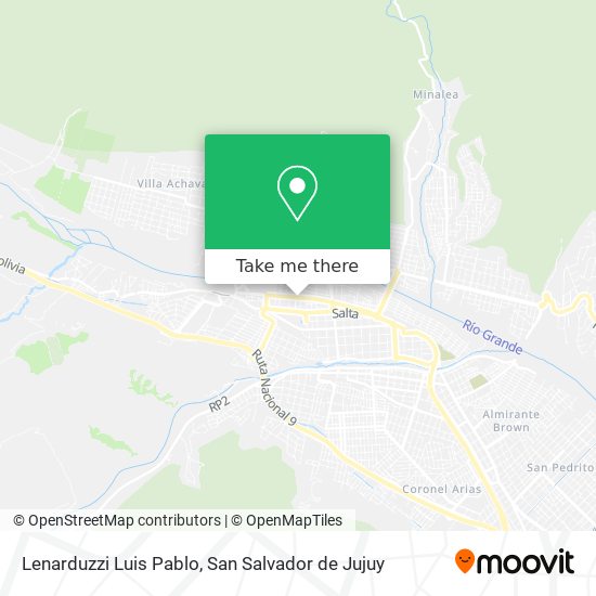 Lenarduzzi Luis Pablo map
