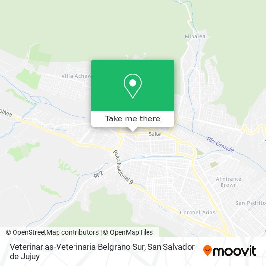 Veterinarias-Veterinaria Belgrano Sur map