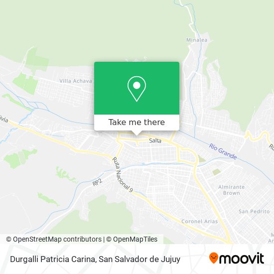 Durgalli Patricia Carina map