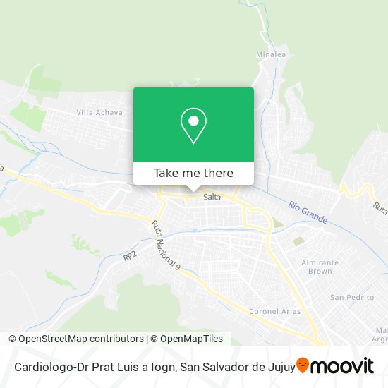 Cardiologo-Dr Prat Luis a Iogn map