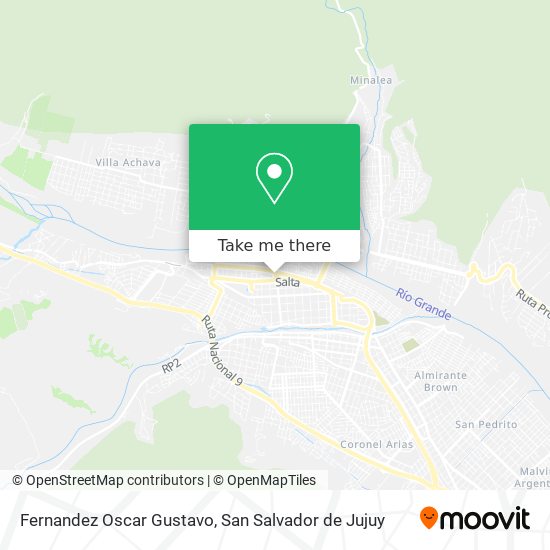 Fernandez Oscar Gustavo map