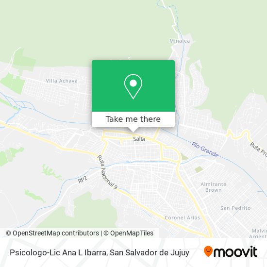 Psicologo-Lic Ana L Ibarra map