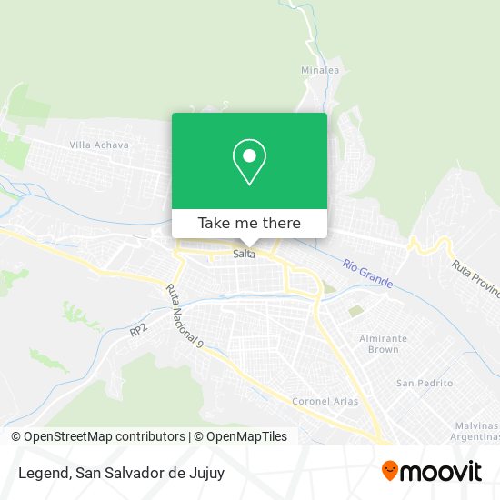 Mapa de Legend