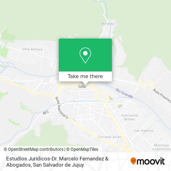 Estudios Juridicos-Dr. Marcelo Fernandez & Abogados map