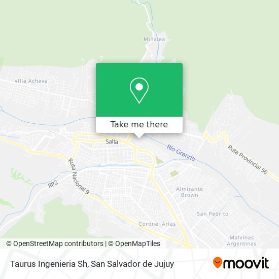 Taurus Ingenieria Sh map