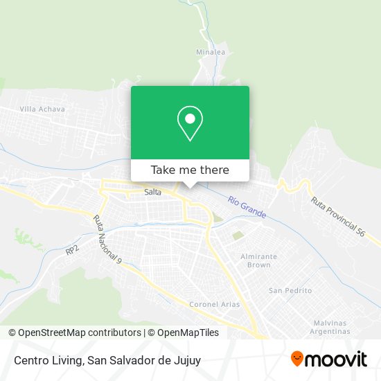 Centro Living map