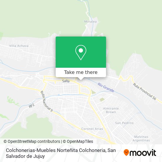 Colchonerias-Muebles Norteñita Colchoneria map