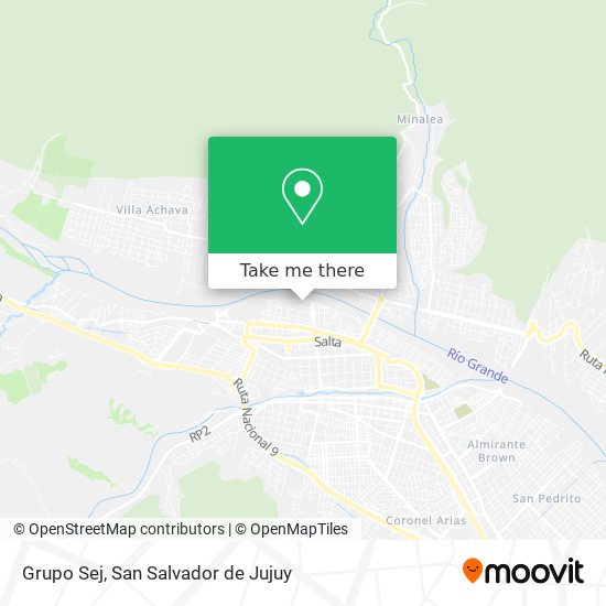 Grupo Sej map