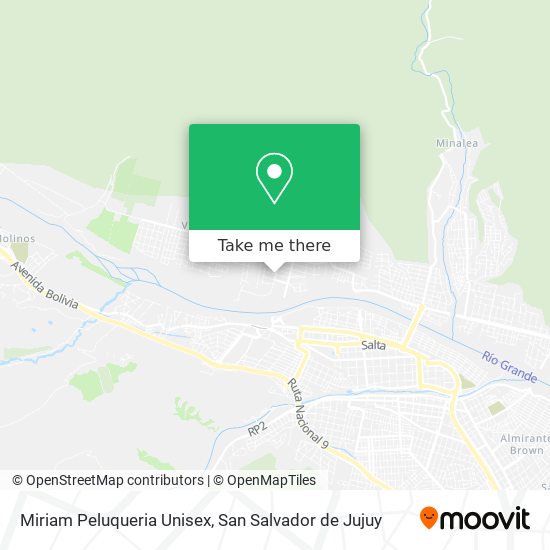 Mapa de Miriam Peluqueria Unisex