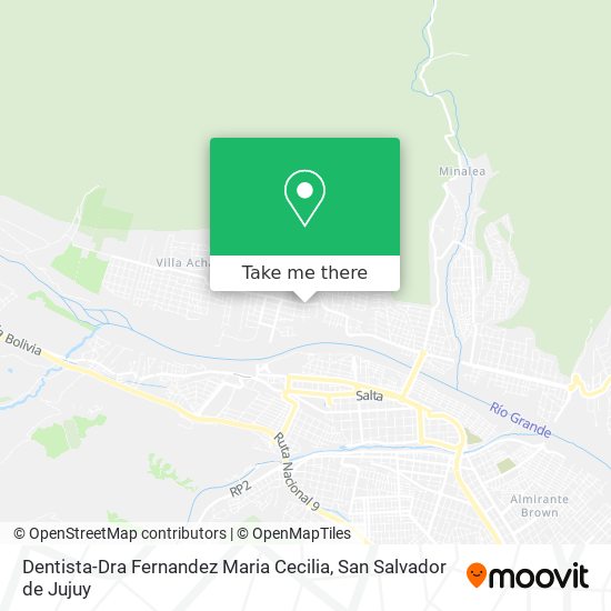 Dentista-Dra Fernandez Maria Cecilia map