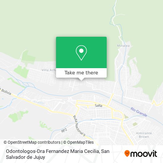 Odontologos-Dra Fernandez Maria Cecilia map