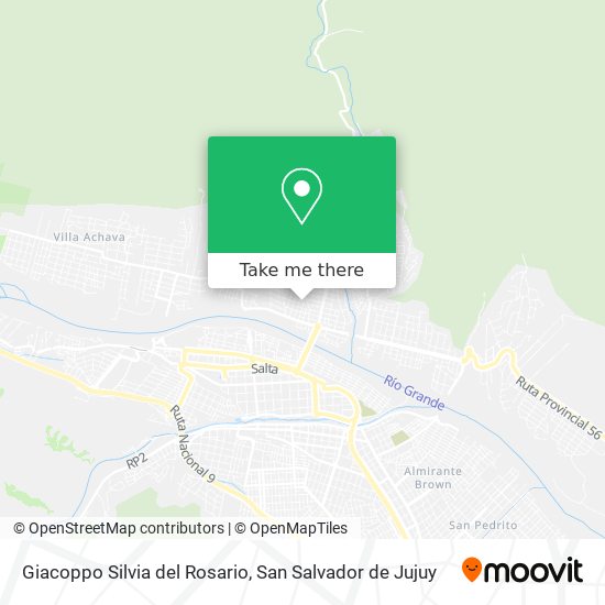 Giacoppo Silvia del Rosario map