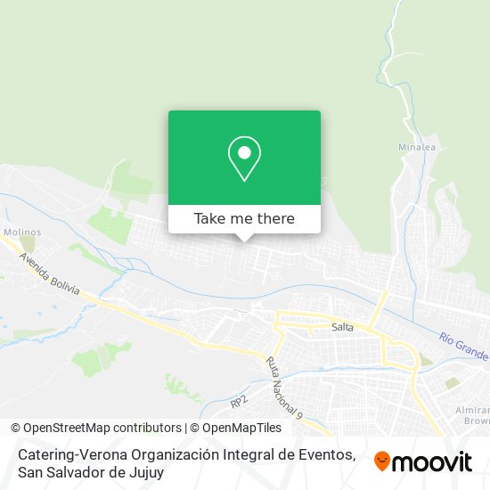Catering-Verona Organización Integral de Eventos map