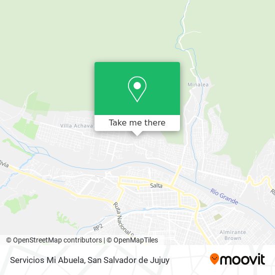Servicios Mi Abuela map
