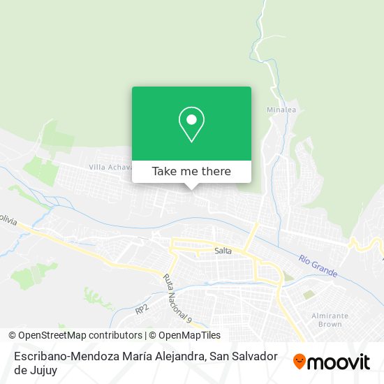 Mapa de Escribano-Mendoza María Alejandra