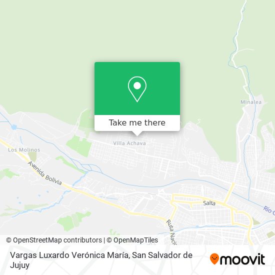 Vargas Luxardo Verónica María map