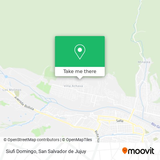 Siufi Domingo map