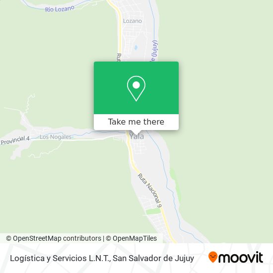 Logística y Servicios L.N.T. map