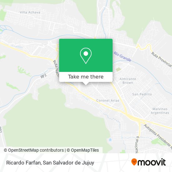 Ricardo Farfan map