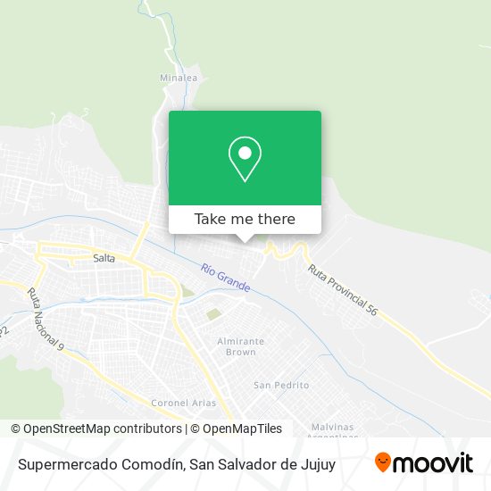 Supermercado Comodín map