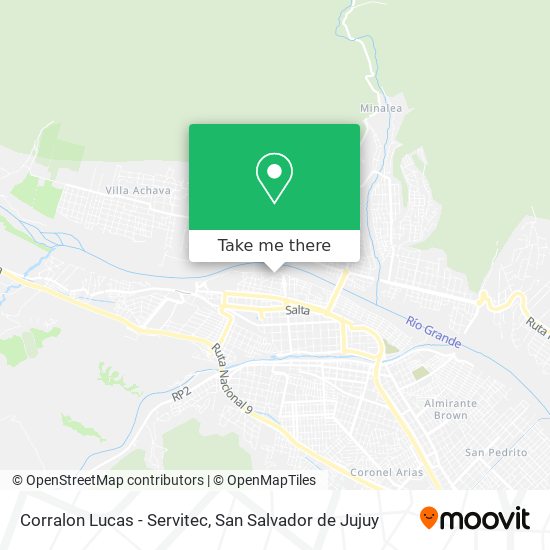 Corralon Lucas - Servitec map