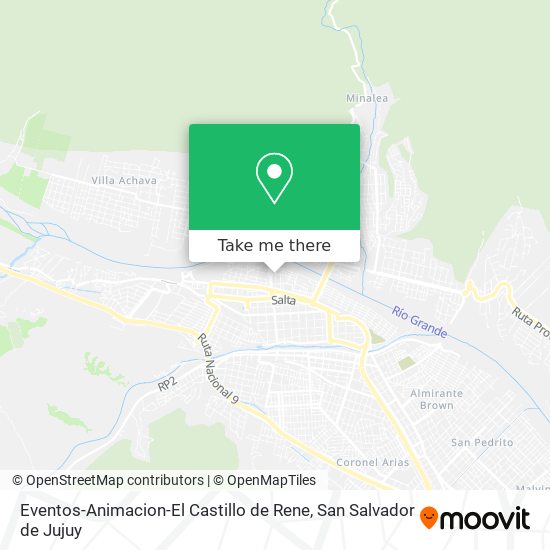 Eventos-Animacion-El Castillo de Rene map
