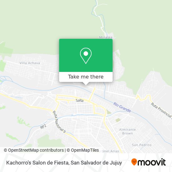 Kachorro's Salon de Fiesta map