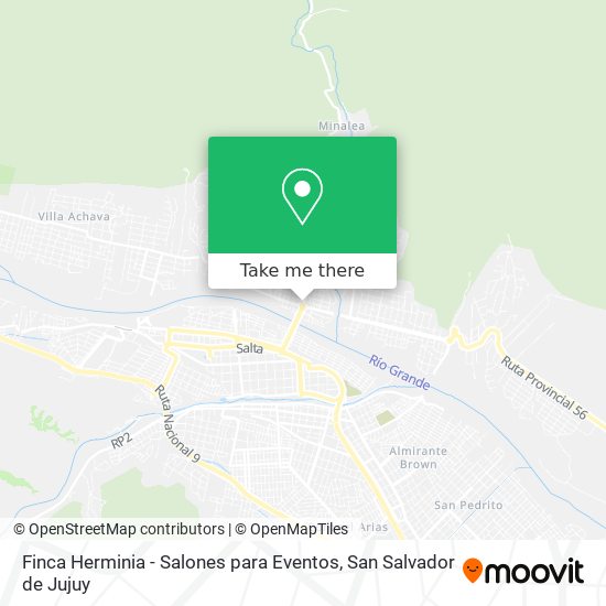 Mapa de Finca Herminia - Salones para Eventos