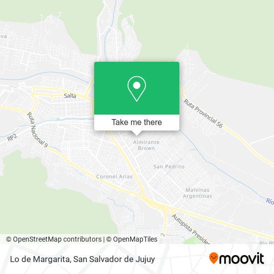 Lo de Margarita map