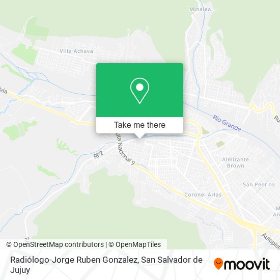 Radiólogo-Jorge Ruben Gonzalez map