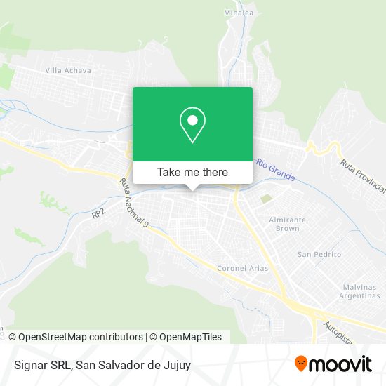 Signar SRL map