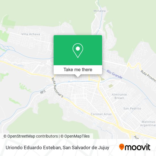 Uriondo Eduardo Esteban map