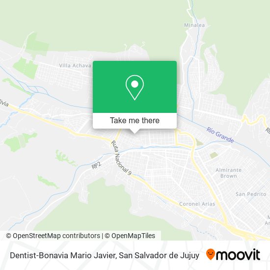 Mapa de Dentist-Bonavia Mario Javier