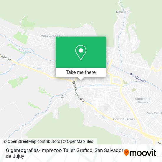 Gigantografias-Imprezoo Taller Grafico map