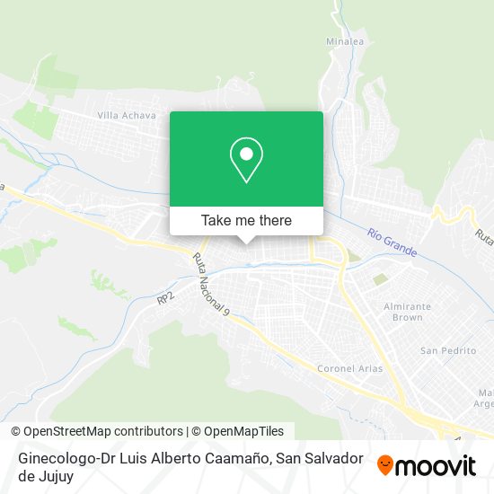 Mapa de Ginecologo-Dr Luis Alberto Caamaño