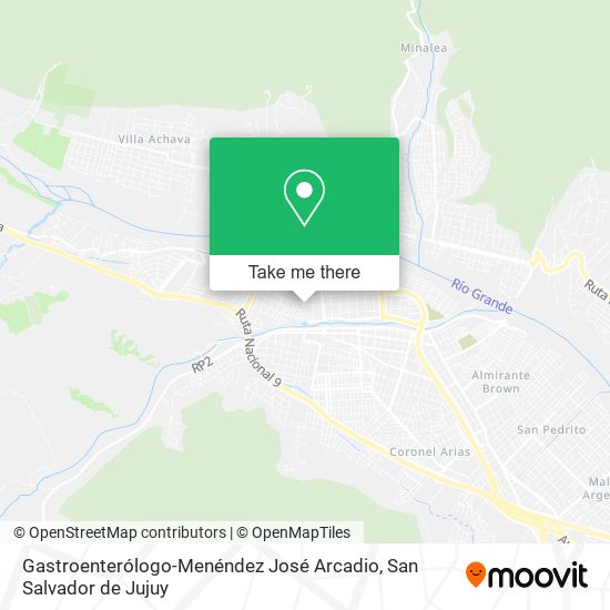 Gastroenterólogo-Menéndez José Arcadio map