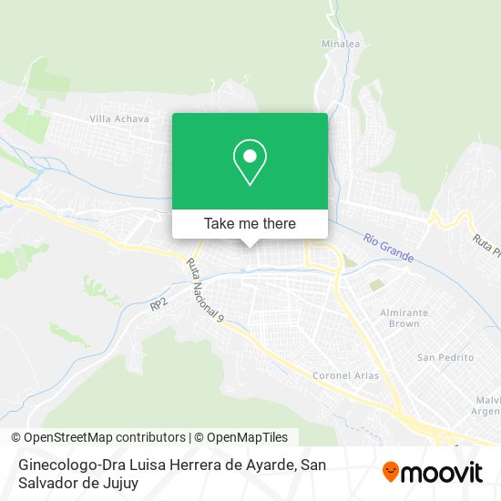 Ginecologo-Dra Luisa Herrera de Ayarde map