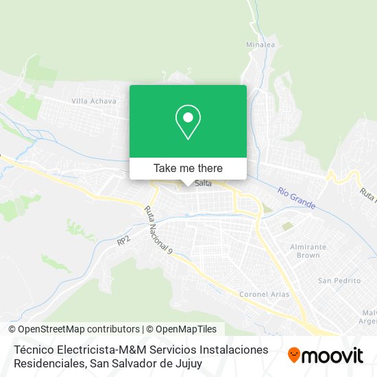 Técnico Electricista-M&M Servicios Instalaciones Residenciales map