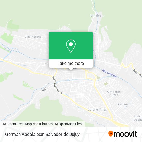 German Abdala map