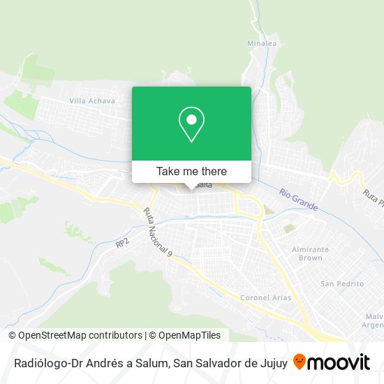 Radiólogo-Dr Andrés a Salum map