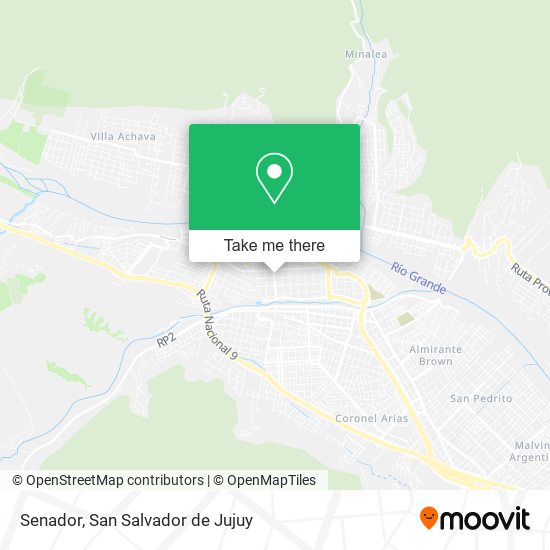 Senador map