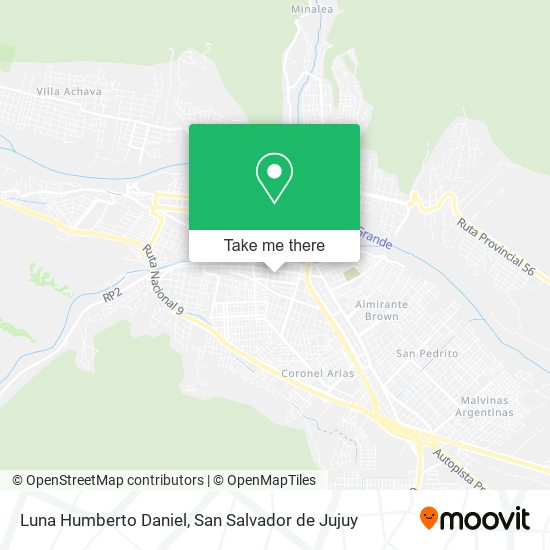 Mapa de Luna Humberto Daniel