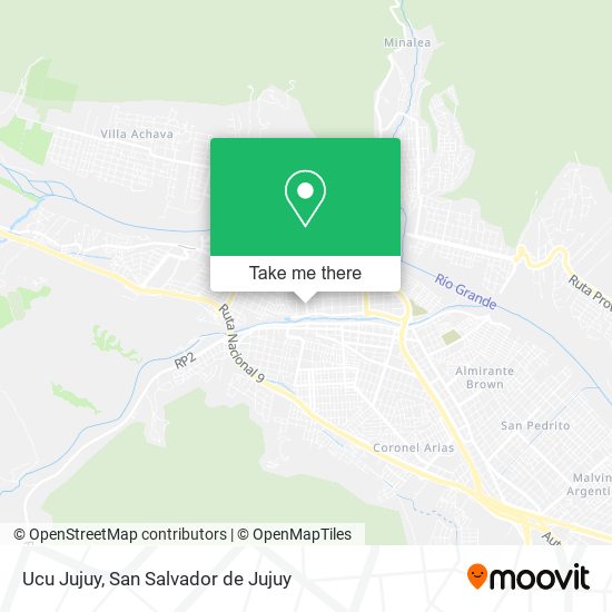 Ucu Jujuy map