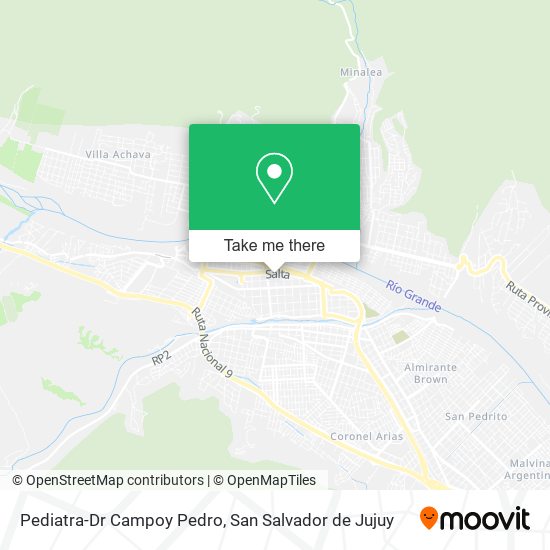 Mapa de Pediatra-Dr Campoy Pedro