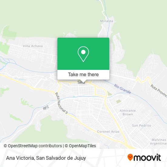 Ana Victoria map