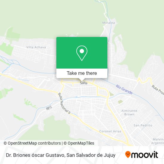 Dr. Briones óscar Gustavo map