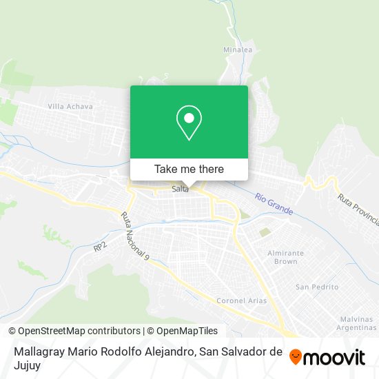Mallagray Mario Rodolfo Alejandro map