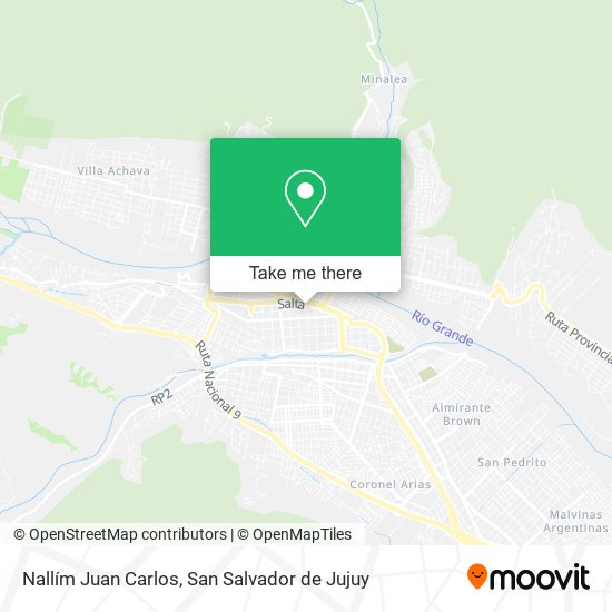 Mapa de Nallím Juan Carlos
