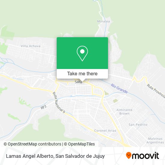 Mapa de Lamas Angel Alberto