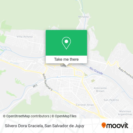 Silvero Dora Graciela map